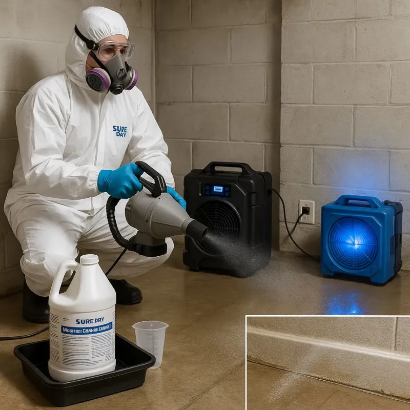 Sanitization and Odor Removal process in Harlan, IN